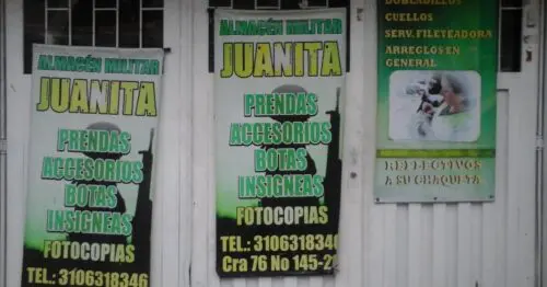 ALMACEN MILITAR JUANITA ALMACEN MILITAR JUANITA